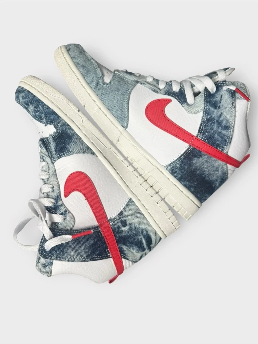 Nike Dunk High FLS “Washed Denim” | Women’s 6.5 | EUC